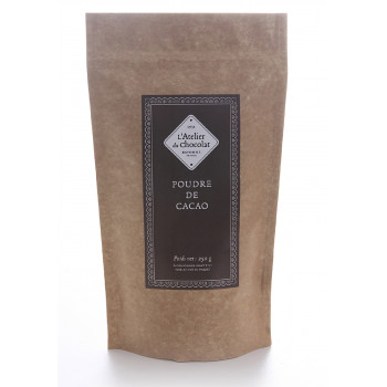 Poudre de cacao chocolat à pâtisser chocolat pour cuisiner atelier du chocolat