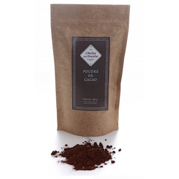 Poudre de cacao chocolat à pâtisser chocolat pour cuisiner atelier du chocolat