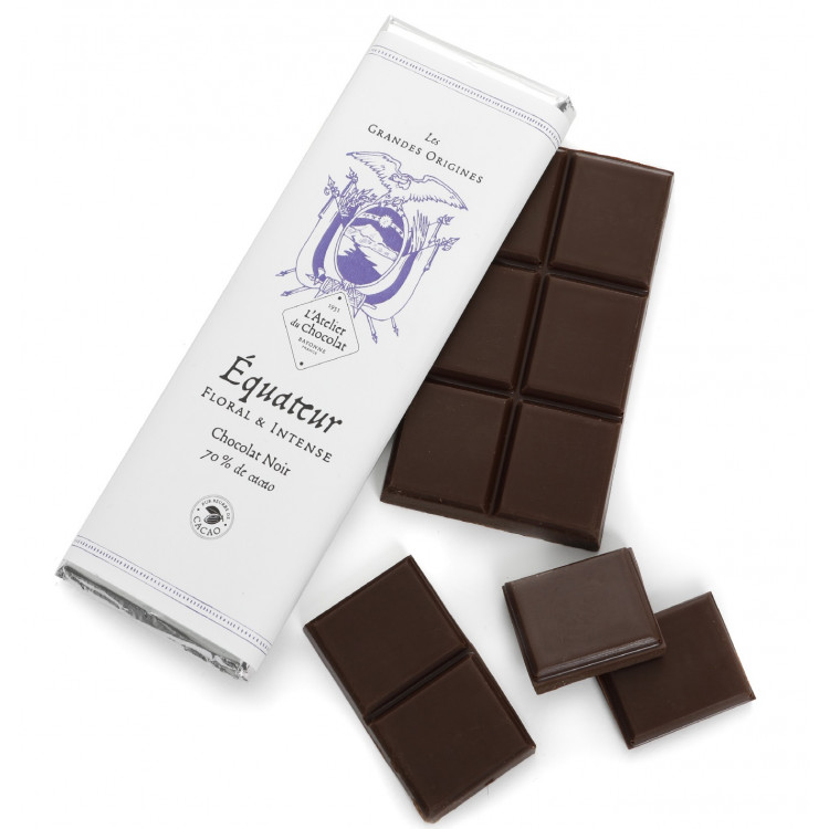 Trio de tablettes chocolat Grandes Origines