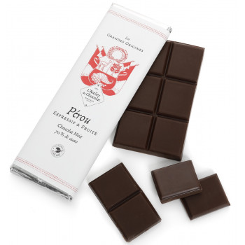Trio de tablettes chocolat Grandes Origines