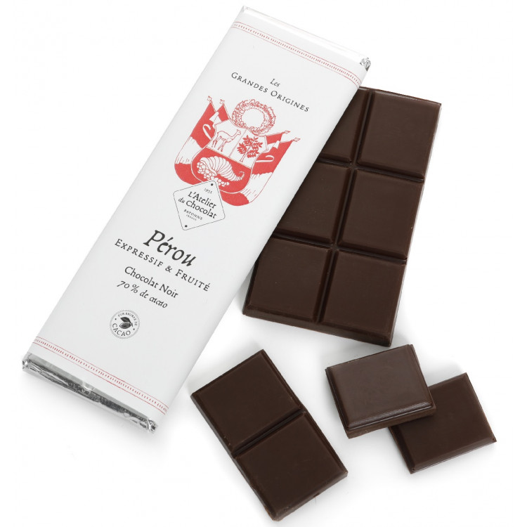 Trio de tablettes chocolat Grandes Origines