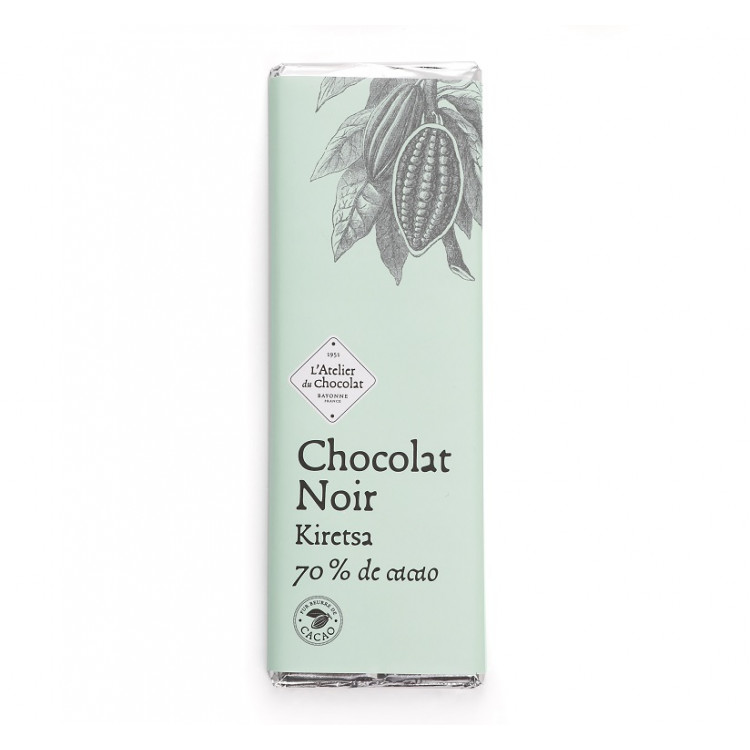 Tablette chocolat noir Kiretsa