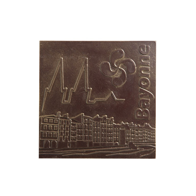 Carré chocolat au lait - Cathédrale de Bayonne