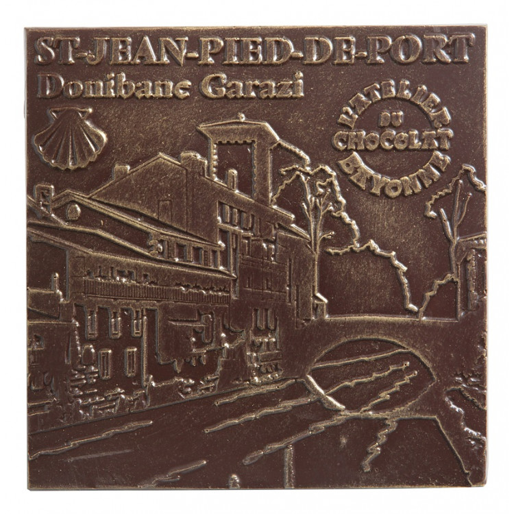 Carré chocolat noir Saint-Jean-Pied-de-Port