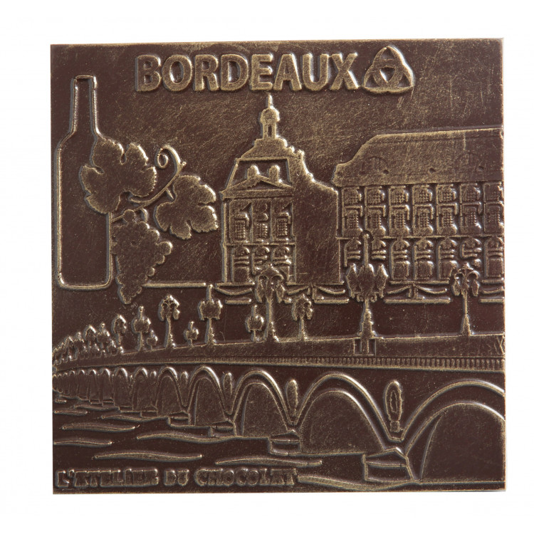 Carré chocolat noir Bordeaux
