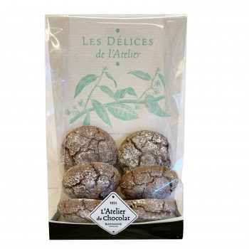 Macarons basques chocolat x6