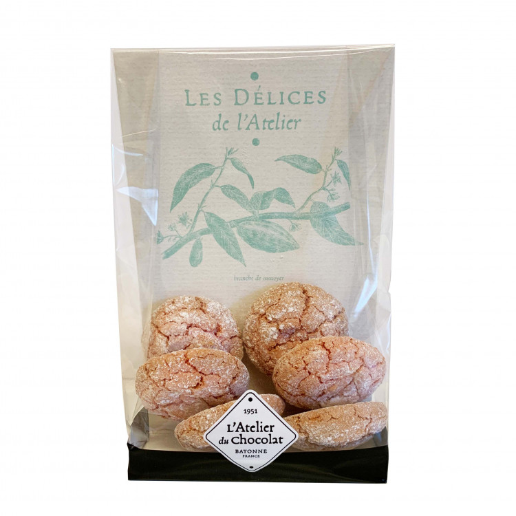 Macarons framboise spécialité gourmande Maison Agour Etxea