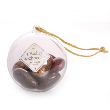 Boule galets des Gaves amandes chocolat Noël