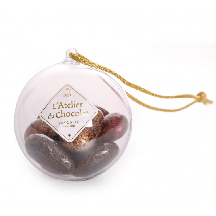 Boule galets des Gaves amandes chocolat Noël