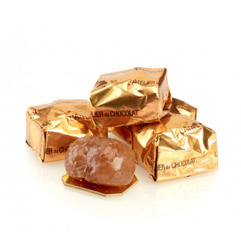 Réglette 6 marrons glacés confiserie gourmande chocolats de Noël livraison coffret cadeau spécilité marron glacé joyeuses fêtes