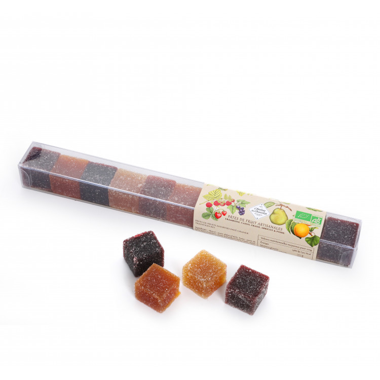 Pâtes de fruits artisanales bio