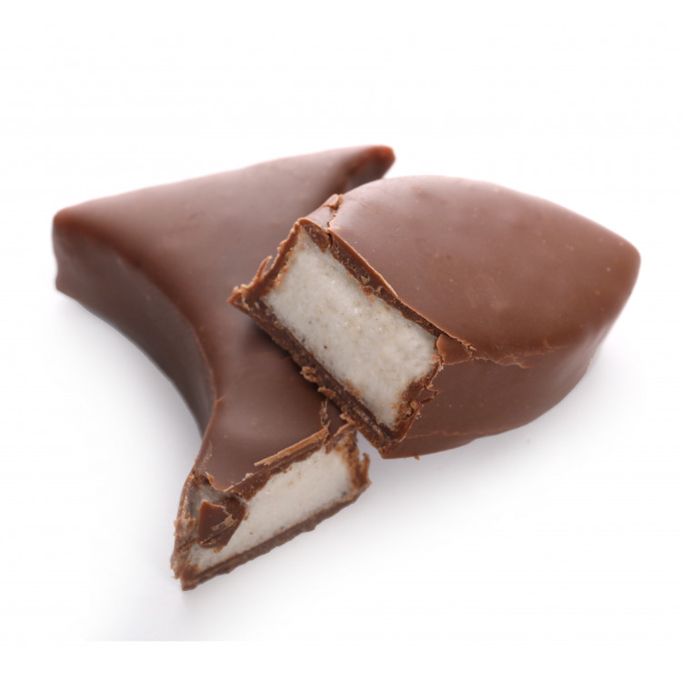 Boîte poissons guimauve vanille chocolat au lait