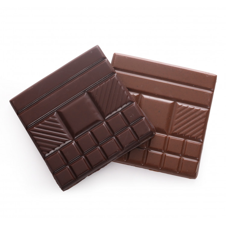 Duo tablettes chocolat noir lait vanille Trésors de Madagascar livraison express cadeau chocolat artisanal