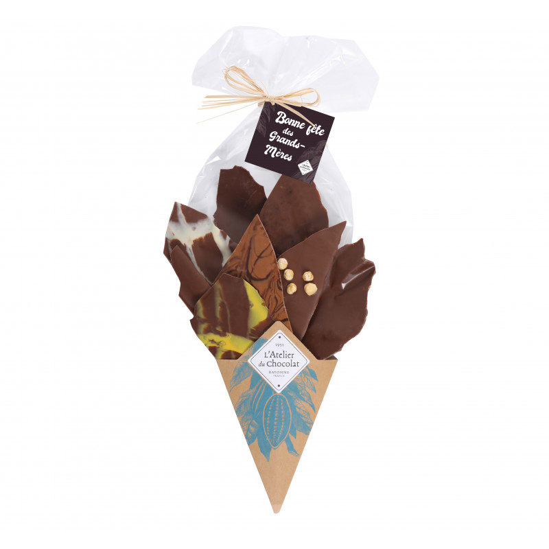 Bouquet de Chocolat 100% Lait Fête des Grands Mères