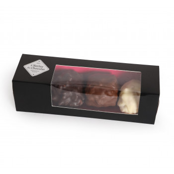 Réglette de 4 rochers praliné chocolat