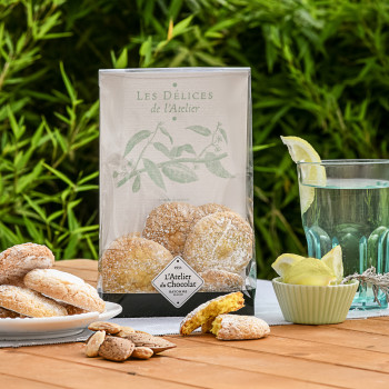 Macarons basques au citron livraison spécialité basque cadeau gourmand 24h