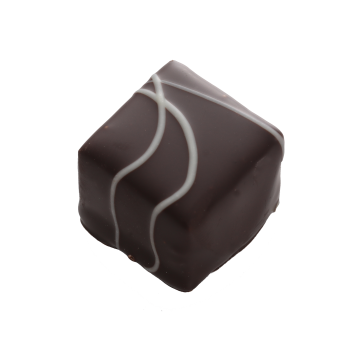 Boîte de chocolats Ilbarritz extra noir et sa bouchée Octobre Rose livraison chocolat artisanal 24h achat solidaire ruban rose