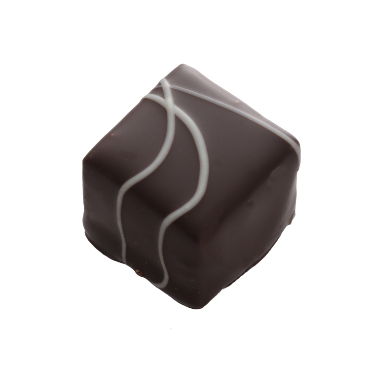 Boîte de chocolats Ilbarritz extra noir et sa bouchée Octobre Rose livraison chocolat artisanal 24h achat solidaire ruban rose