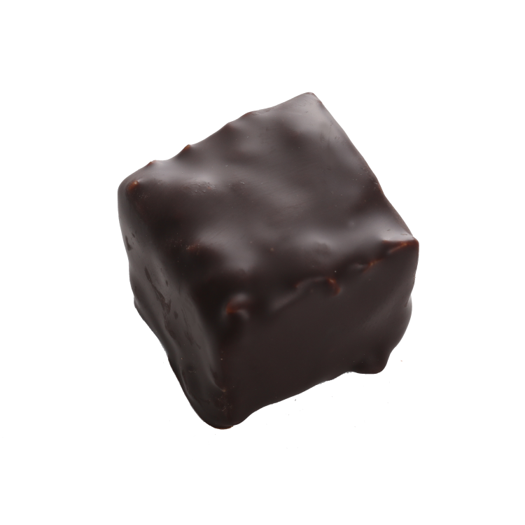 Boîte de chocolats Ilbarritz extra noir et sa bouchée Octobre Rose livraison chocolat artisanal 24h achat solidaire ruban rose