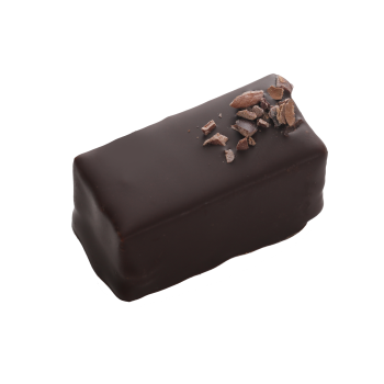 Boîte de chocolats Ilbarritz extra noir et sa bouchée Octobre Rose livraison chocolat artisanal 24h achat solidaire ruban rose