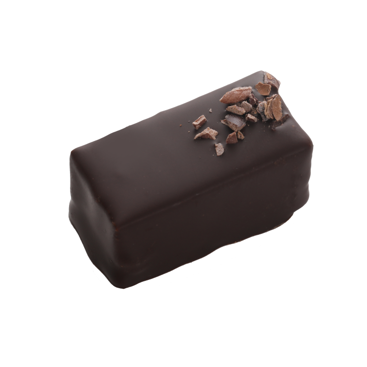 Boîte de chocolats Ilbarritz extra noir et sa bouchée Octobre Rose livraison chocolat artisanal 24h achat solidaire ruban rose