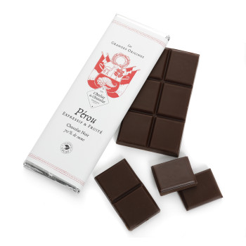 Tablette chocolat noir Grandes Origines Pérou