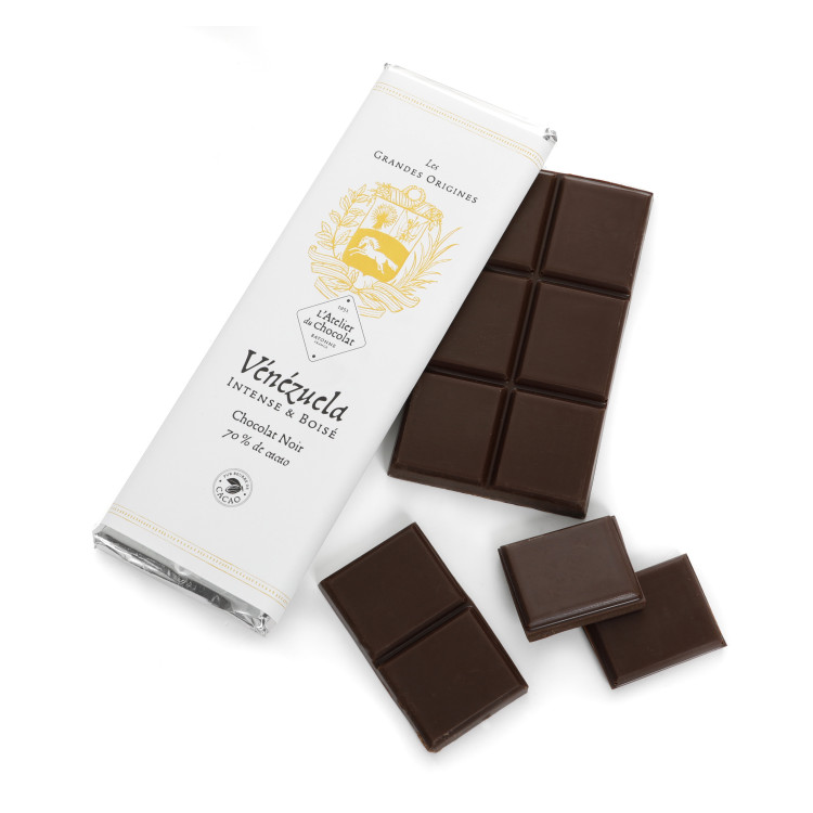 Tablette chocolat noir Grandes Origines Venezuela