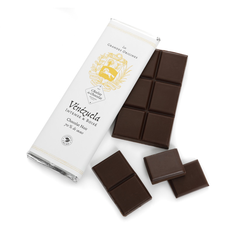 Tablette chocolat noir Grandes Origines Venezuela