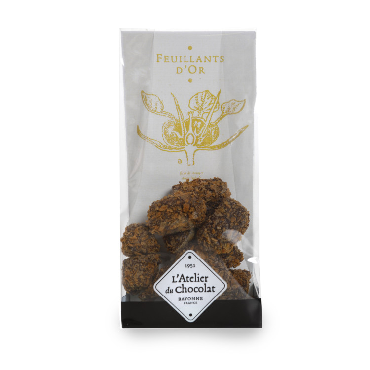Duo spécialités Feuillants d'Or Chokilas livraison spécialités basques atelier du chocolat