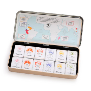 Plumier napolitains grandes origines chocolat noir