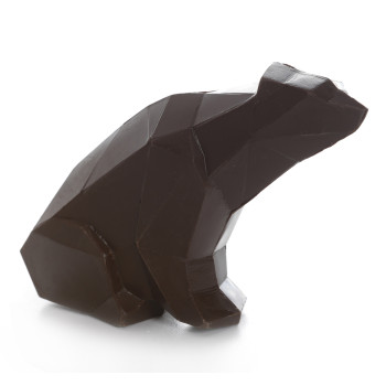 Ours Polaire Origami Chocolat