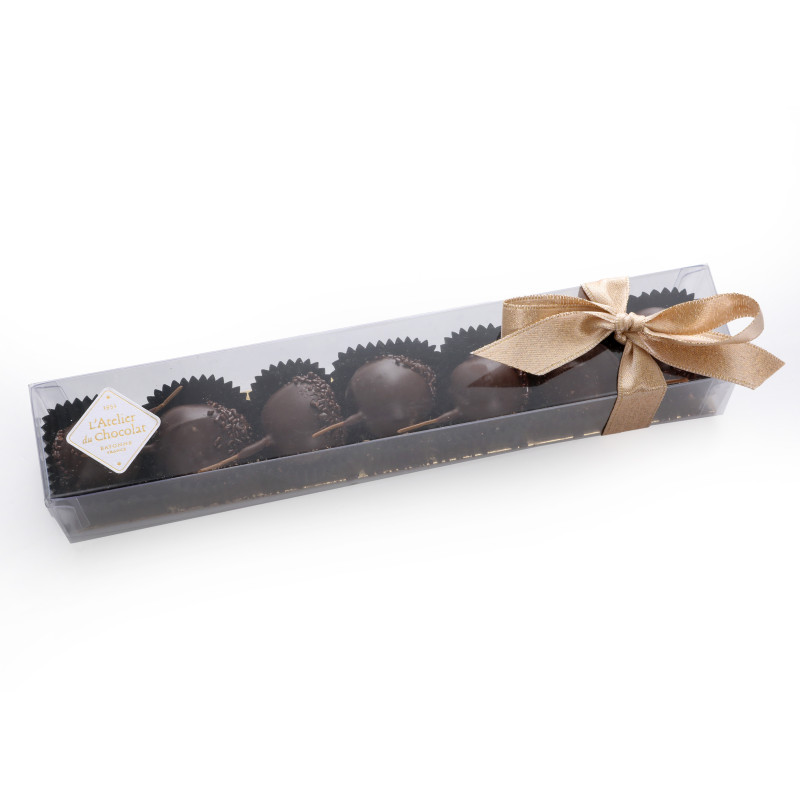 Guinettes chocolat noir cerise kirsch livraison chocolats de Noël