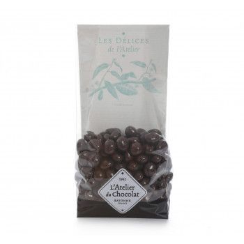 Grains de café enrobés de chocolat