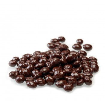 Grains de café enrobés de chocolat