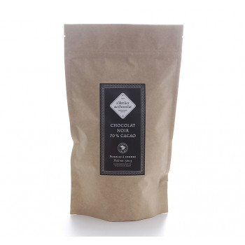 pistoles chocolat noir 70 % de cacao dessert artisanal