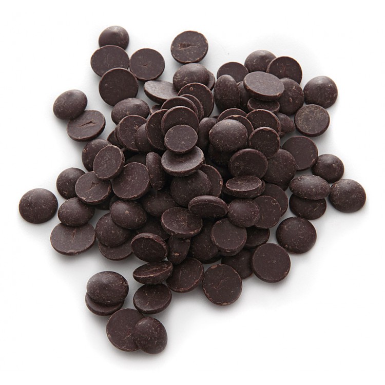 pistoles chocolat noir 70 % de cacao dessert artisanal