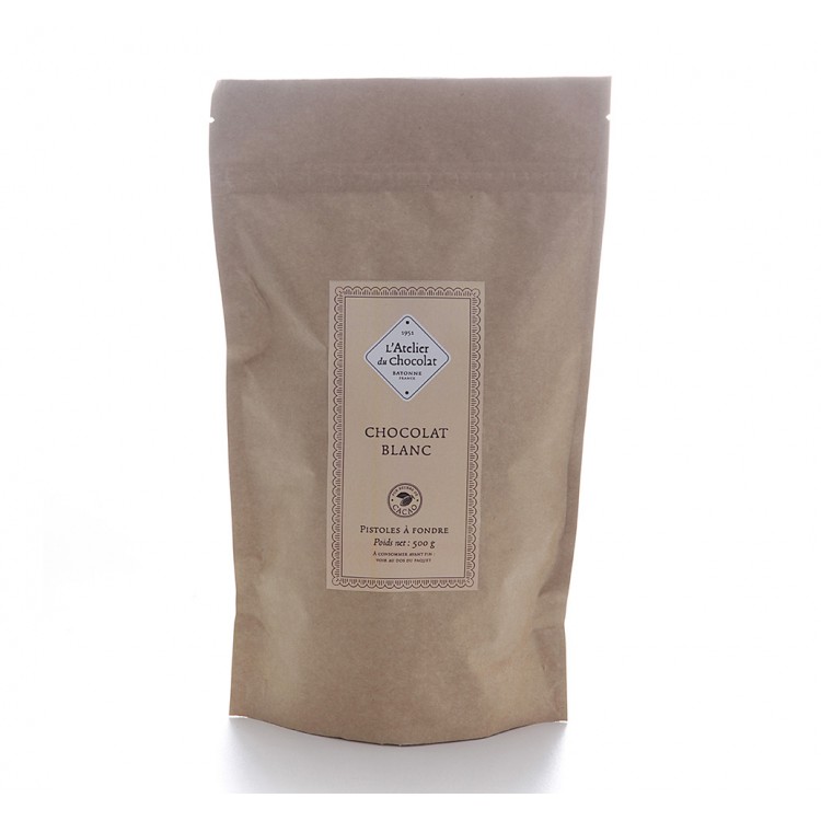 Pistoles chocolat blanc dessert artisanal