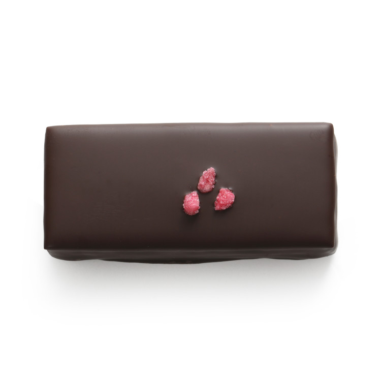 Bouchée guimauve vanille pâte de fruit framboise chocolat livraison cadeau chocolat artisanal en 24h atelier du chocolat