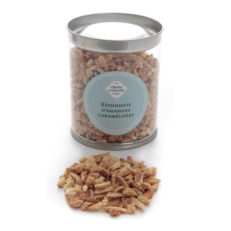 Bâtonnets d'amandes caramélisées