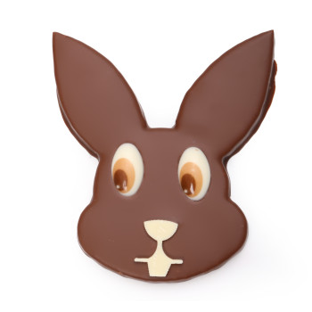 Lapin praliné pétillant ou sésame chocolat noir lait pâques