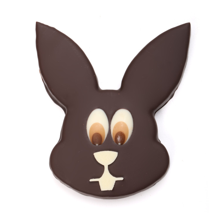 Lapin praliné pétillant ou sésame chocolat noir lait pâques