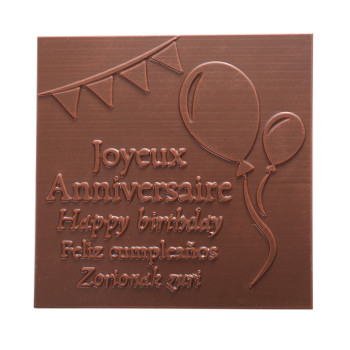 Boîte cadeau chocolats événement