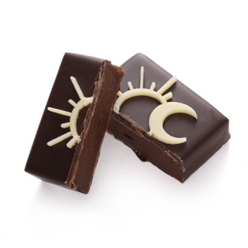 Bouchée chocolat menthe bergamote livraison cadeau chocolat artisanal sous 24h