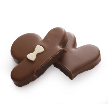 Bouquet de chocolat Joyeuses Fêtes et son bonhomme rooibos chocolat au lait de noël