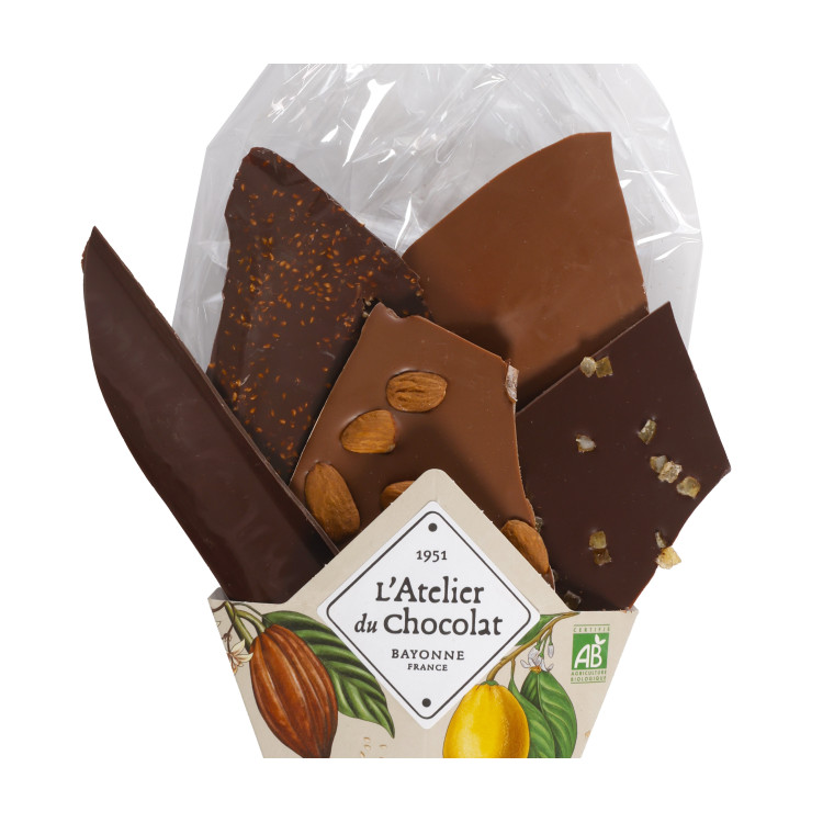 Bouquet de chocolat bio