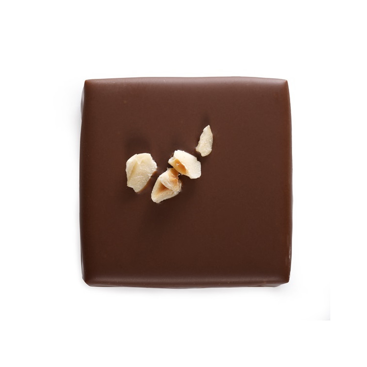 Coffret 4 bouchées chocolat noisettes cognac Fine Champagne