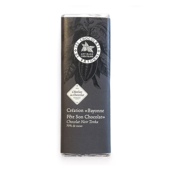 Tablette chocolat noir Tonka