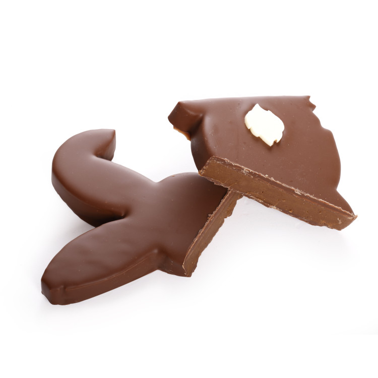 Lapin praliné feuilleté chocolat au lait de Pâques