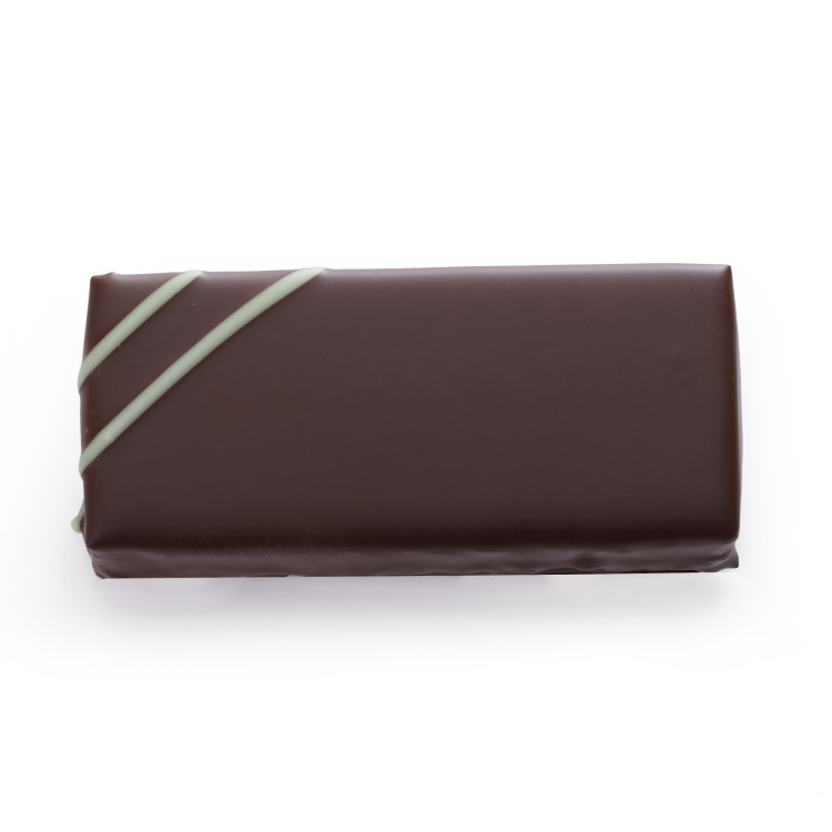 Bouchée chocolat noir citron basilic