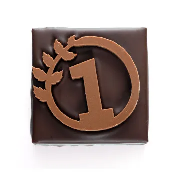 Bouchée menthe chocolat noir livraison cadeau chocolat noir artisanal sous 24h